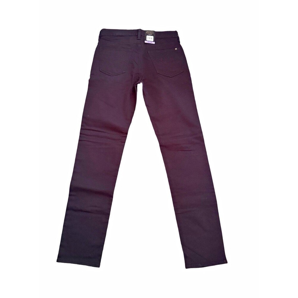 Banana Republic Men's Black Slim Straight Denim Jeans 5-Pocket size 30x34